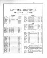 Directory 001, Kandiyohi County 1886